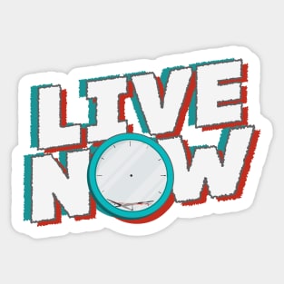 Live Now Sticker